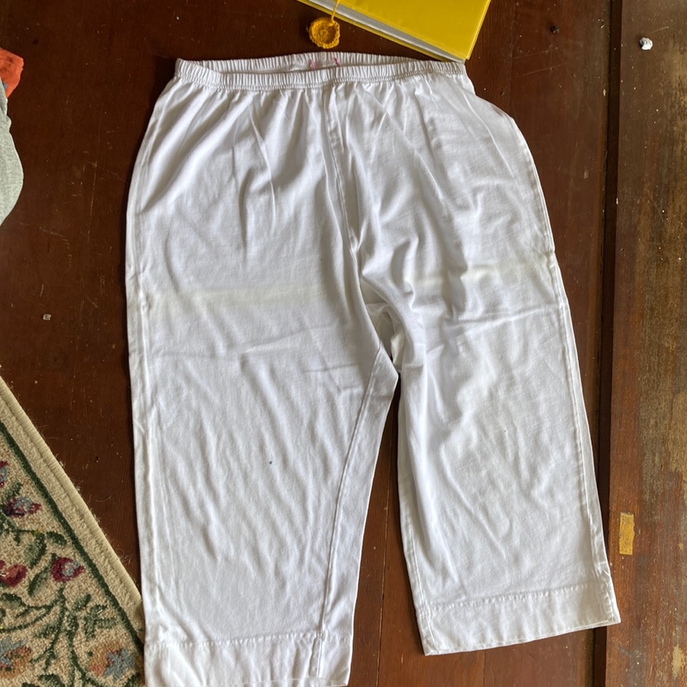 Lightly used white pants